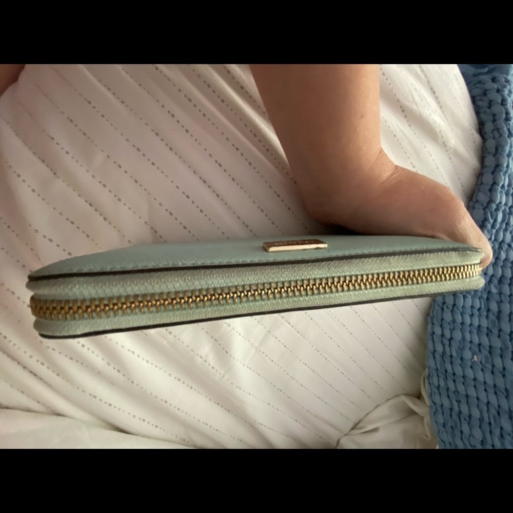 Kate Spade Light Blue Wallet - Picture 3 of 9